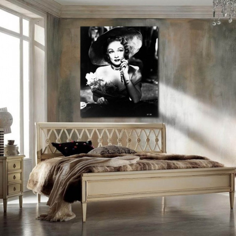 Πίνακας σε καμβά Stage Fright Marlene Dietrich